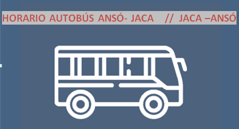 Imagen Actualización del horario de autobús ruta Ansó-Jaca-Ansó