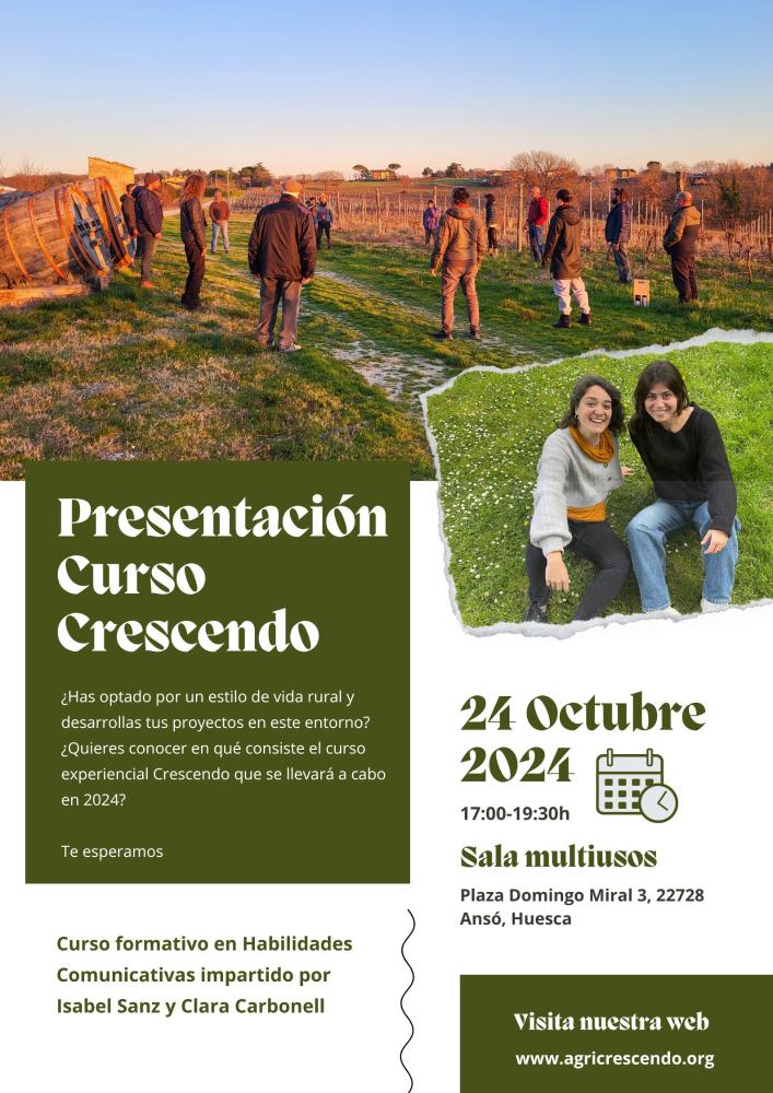 Imagen Ansó presenta el curso formativo internacional Crescendo