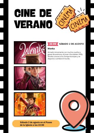 Imagen Cine de verano en Ansó. "Wonka"