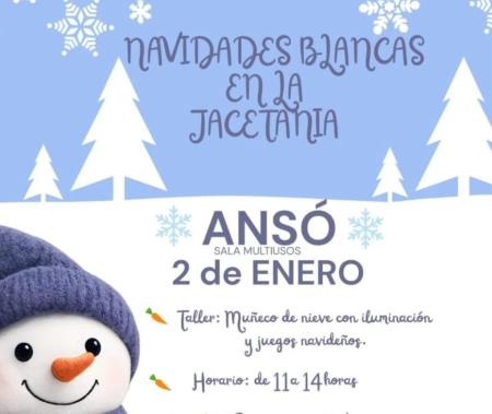 Imagen Taller de muñeco de nieve en Ansó