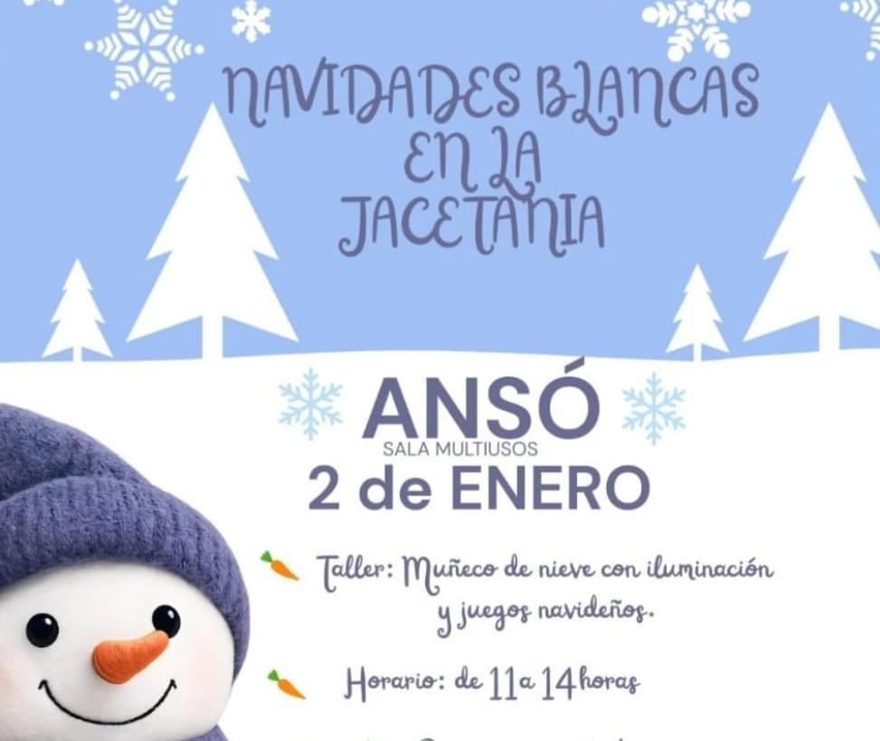 Imagen Taller de muñeco de nieve en Ansó