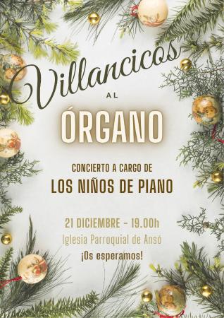 Imagen Concierto de villancicos al órgano