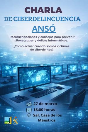 Imagen Charla sobre ciberdelincuencia en Ansó