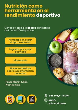 Imagen Charla Nutrición y Deporte