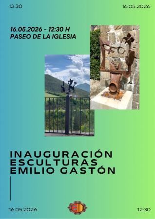 Imagen Inauguración esculturas de Emilio Gastón