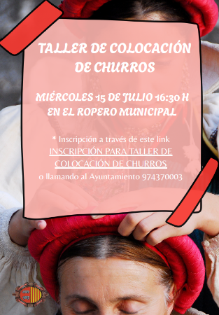 Imagen Taller de colocación de churros. Ropero municipal