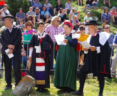 Imagen El ansotano comparte protagonismo con las lenguas del Pirineo