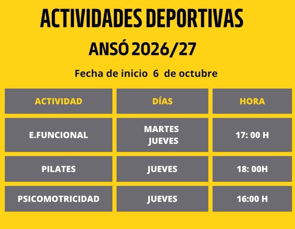 Imagen Nuevos cursos de actividades deportivas en Ansó